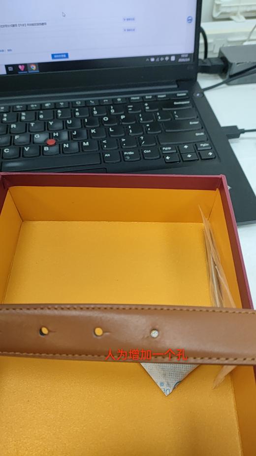 6923279440626 金利来goldlion 【节日送礼】女式皮带女式腰带【牛皮】时尚板扣装饰腰带 商品图6