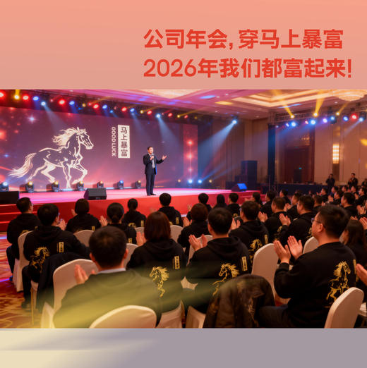 2026马年卫衣，舒适百搭，吉祥如意，红火幸福年，横跨三季 【春节不打烊，48/72/96小时内发货，圆通(YTO)/极兔速递 】 商品图8