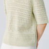 东黎 • 复苏的呼吸 山羊绒女士镂空多色翻领半袖 6058 商品缩略图7