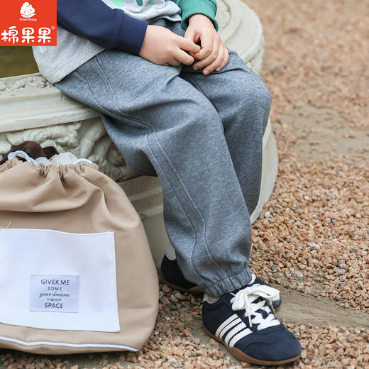 棉果果春季新品男童小线圈设计感针织长裤M112200226163 商品图1