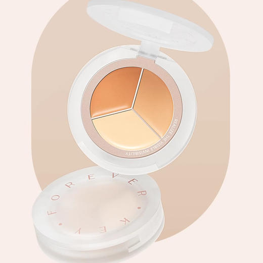 Forever key三色遮瑕膏水润持久防水防汗遮瑕盖痘印黑眼圈遮瑕 商品图0