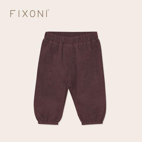 【云优选】FIXONI 婴幼儿带里衬的灯芯绒裤休闲裤-限时清仓