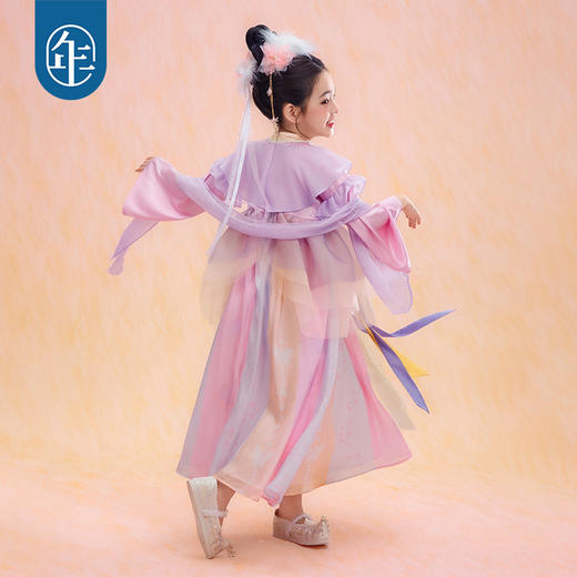 年衣童装汉服裙女童春季新款古装改良汉服唐装好春光汉服裙 商品图4