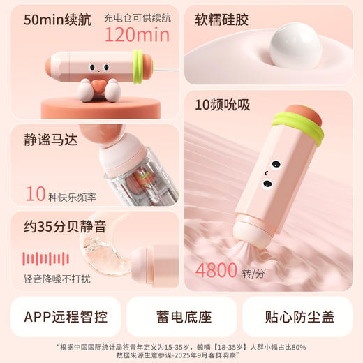 【女用器具】谜姬 比心吮吸器 商品图3
