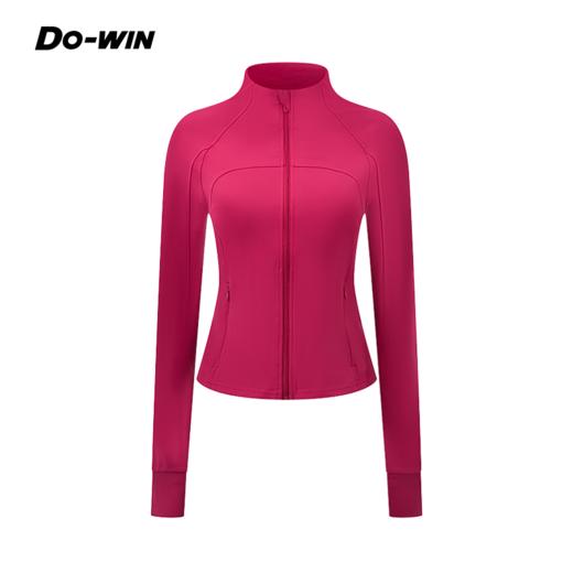 多威新款耐磨高弹立领收腰运动跑步女式外套2652212 商品图0