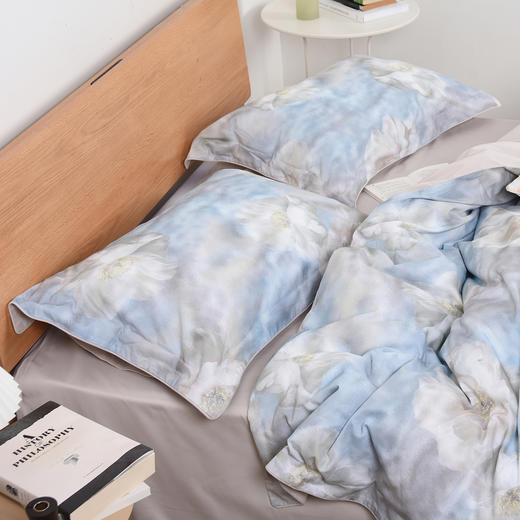 暖绒数码四件套-繁花凉熙（蓝） 商品图6