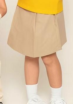 佐丹奴童装26年新款全棉卡其A型裙裤03406208 商品图0