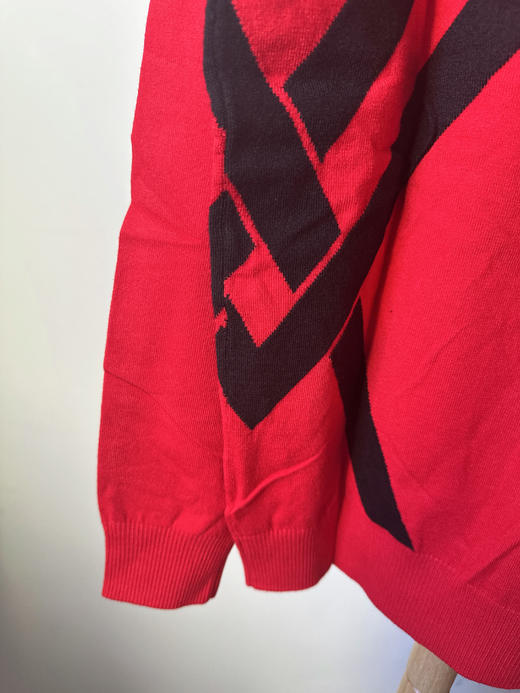 ANEW秋冬男士毛衣长袖，黑红两色可选 M121909 商品图6