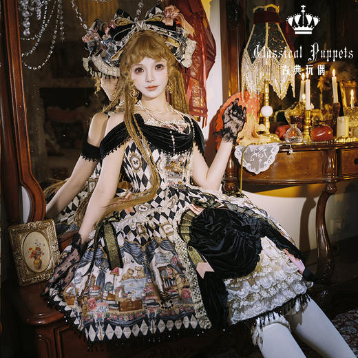 【全款预售】古董木马 古典玩偶 Lolita【2026年7月31日起发货】 商品图1