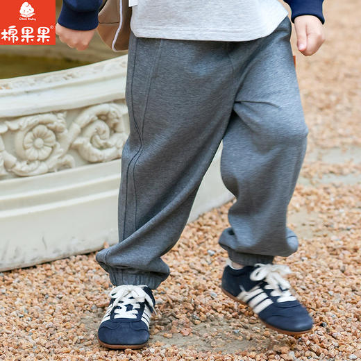棉果果春季新品男童小线圈设计感针织长裤M112200226163 商品图0