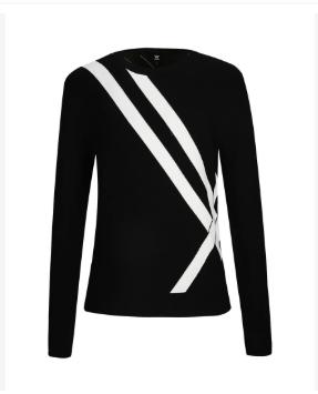 ANEW秋冬男士毛衣长袖，黑红两色可选 M121909 商品图0