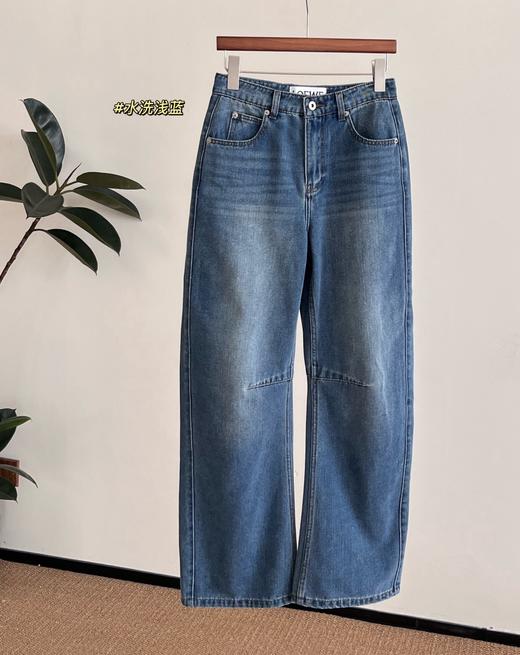 𝐋𝐨𝐞𝐰镰刀复古美式松弛感牛仔裤 商品图9