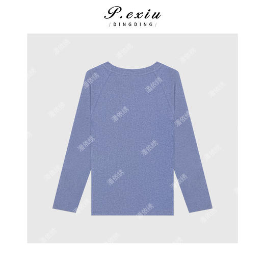 04-6潘依绣丁丁宠粉松弛感简约百搭防晒衫T恤Q3654 商品图1