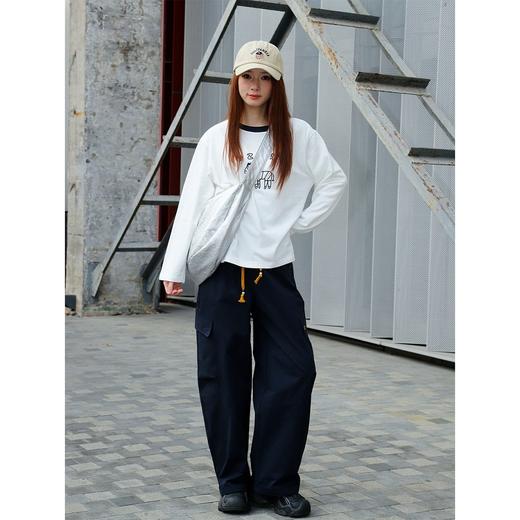 常规百搭工装布制裤-纪念日百货门店同款169295641 商品图3