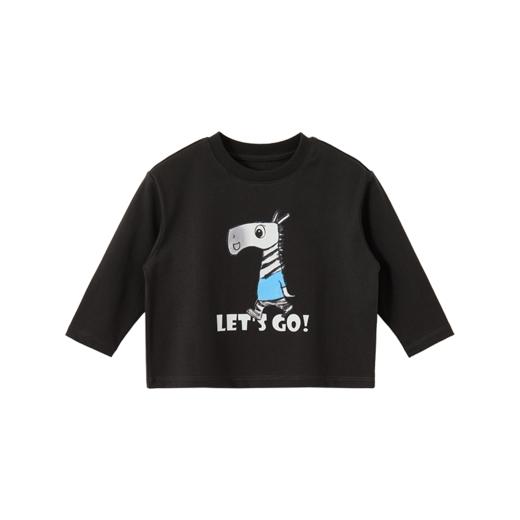 Cucutas幼童长袖T恤CY26SPW508米白/深灰（80#-130#） 商品图13