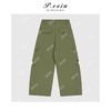 04-3潘依绣丁丁宠粉立体剪裁帅气褶皱工装裤休闲裤Q7594 商品缩略图1