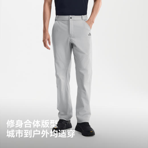 伯希和户外软壳裤男款26年新品CORDURA耐磨高弹徒步登山运动长裤 商品图4