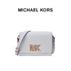 【品牌】MK Mimi 小号 Logo 金属精致单肩包斜挎女包白色 商品缩略图0