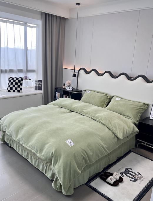 【特价清仓159元/套】【四件套约9斤起重】250g加厚牛奶绒四件套【不支持退换】 商品图12