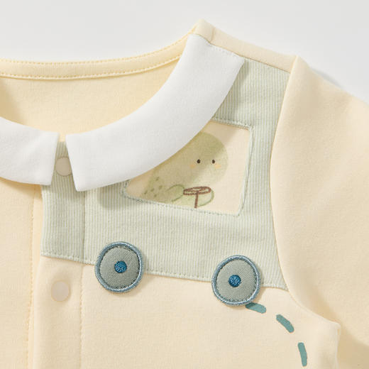 Cucutas男婴童连体服CY26SPW205米黄66#-90# 商品图4