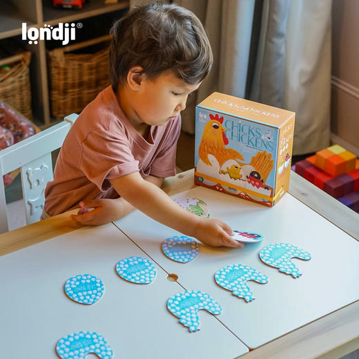 Londji 小鸡找妈妈 桌游 专注记忆 适合年龄3岁+ 西班牙玩具戏 DI022U 商品图5