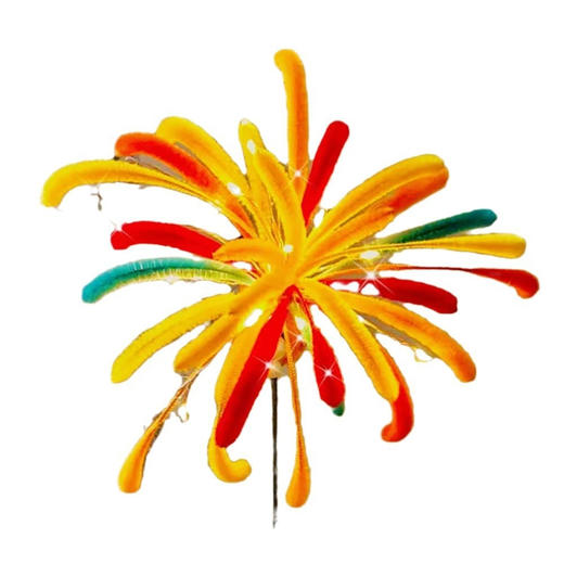 【春节不打烊】【DIY扭扭棒烟花灯&绣球柿子灯笼】手工材料包发光节日亲子活动装饰礼物 商品图2