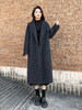 【YW】无忧购“清仓福利”冬季高端立领双面羊绒大衣女长款宽松慵懒感毛呢外套2609（现货48小时发货） 商品缩略图1
