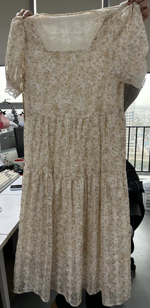 【直播专供款】ENJOY夏季法式碎花长裙 148200560 商品图0