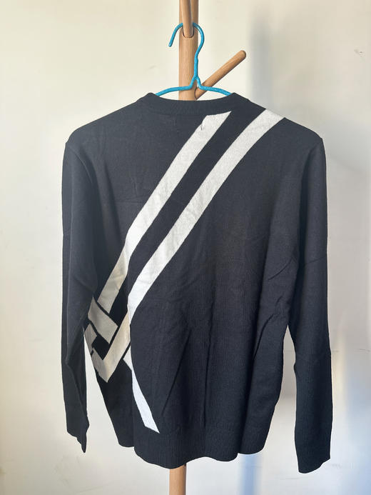 ANEW秋冬男士毛衣长袖，黑红两色可选 M121909 商品图3