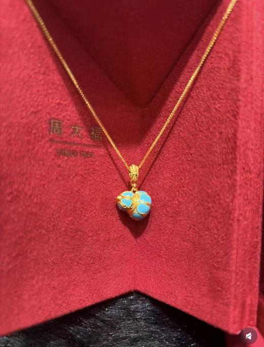 周大福新品推出：故宫七彩葫芦足金 商品图3