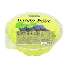 可康牌大杯葡萄味果冻 420g/盒