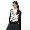 Ariseism美式设计感撞色波点短款连帽开衫卫衣外套女春秋新款上衣 商品缩略图0