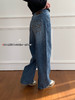 𝐋𝐨𝐞𝐰镰刀复古美式松弛感牛仔裤 商品缩略图6