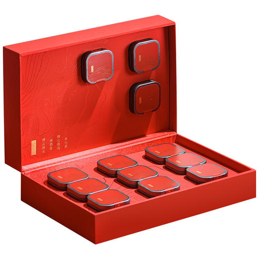 【粉丝专属❗️祁门茶叶礼盒】选品质原料，红茶条索纤细紧秀有光泽，颜色鲜褐乌润，完整俊秀，香气高长，马年新年送礼好物年货礼盒L 商品图2