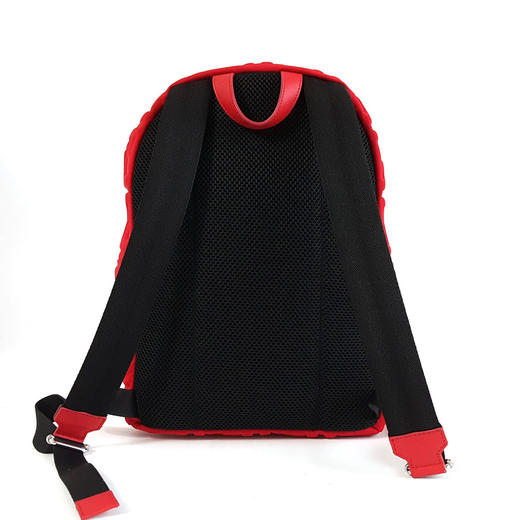 【闲置】FENDI芬迪8BZ040红色尼龙logo压印双肩包儿童款中性款260126NJS31 商品图4