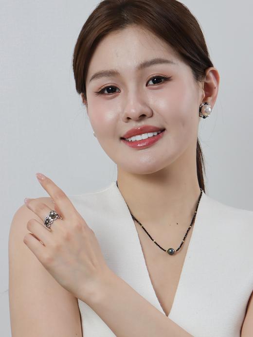 【挚友限定】s925银海水珍珠戒指8.5-9.5mm 商品图3