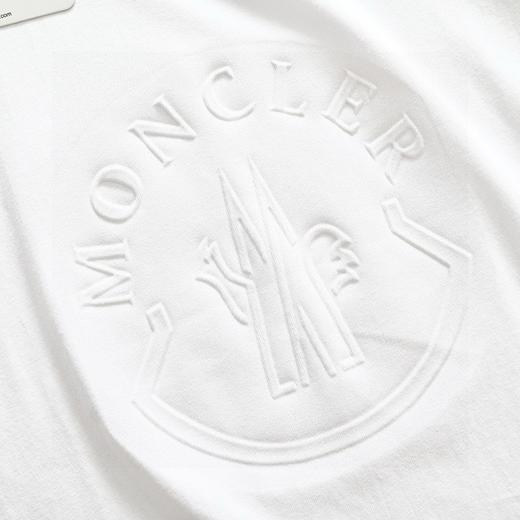 蒙口2026春夏新款经典凹凸印短袖T恤 商品图3