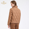 【鹅绒】乔万尼立领休闲宽松90白鹅绒保暖短款羽绒服ED4T863 商品缩略图4