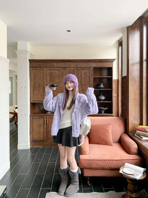 <曾小咸推荐>2.24现货秒杀 ！微信超特价！ 韩系立体钩花毛衣 日常229.99 立减130 秒杀99.99！！ 半裙 秒杀79.99！！ 商品图8