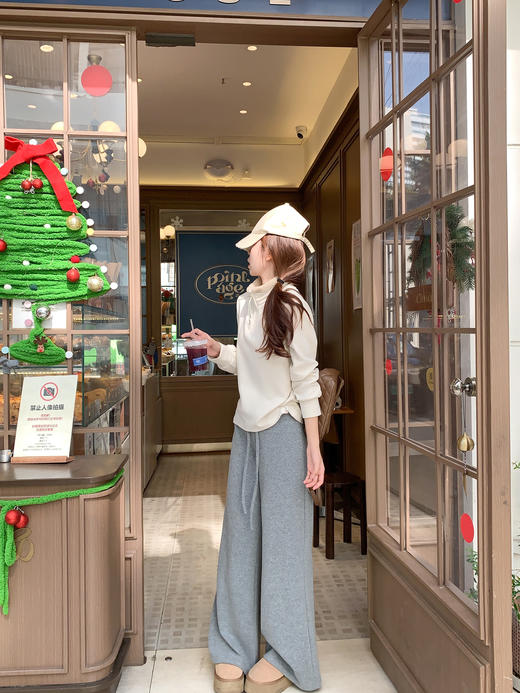 <曾小咸推荐>2.24现货秒杀 ！微信超特价！毛领半拉链立领卫衣 日常189.99 立减110 秒杀79.99！！休闲裤 秒杀79.99！！ 商品图9