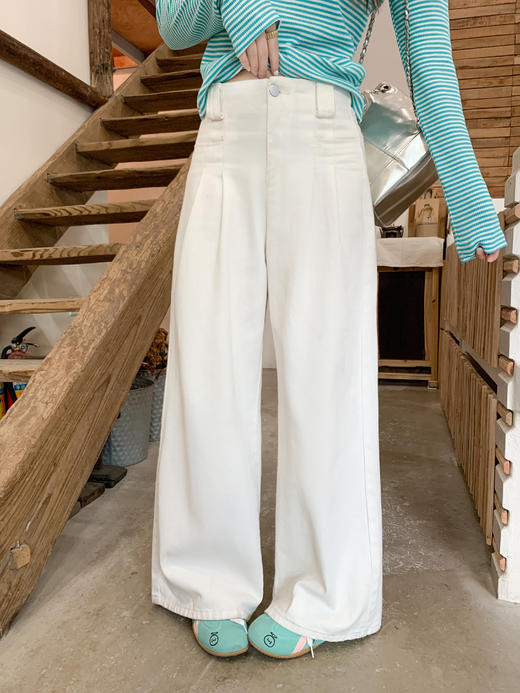 <曾小咸推荐>2.25现货秒杀 ！微信超特价！韩系条纹烫钻长袖 日常129.99 立减70 秒杀59.99！！ 商品图10