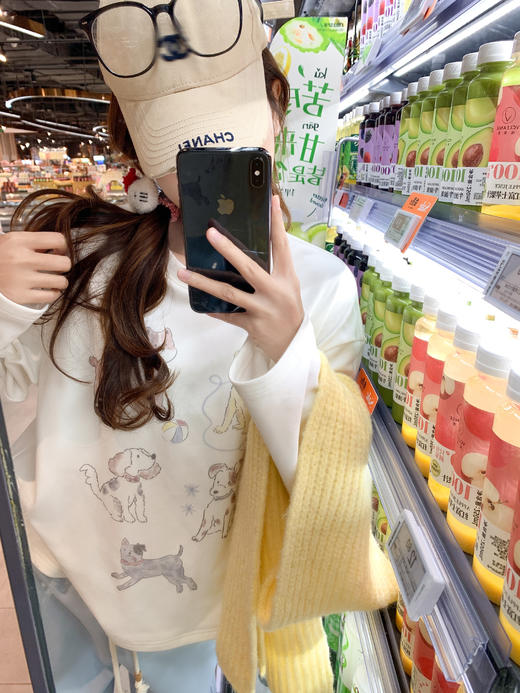 <曾小咸推荐>2.25现货秒杀 ！微信超特价！韩系可爱印花加绒长袖 日常139.99 立减80 秒杀59.99！！ 商品图11