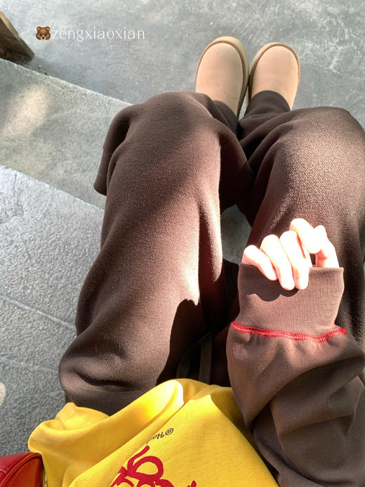 <曾小咸推荐>2.25现货秒杀 ！微信超特价！印花撞色插肩袖长袖 日常159.99 立减90 秒杀69.99！！ 商品图10