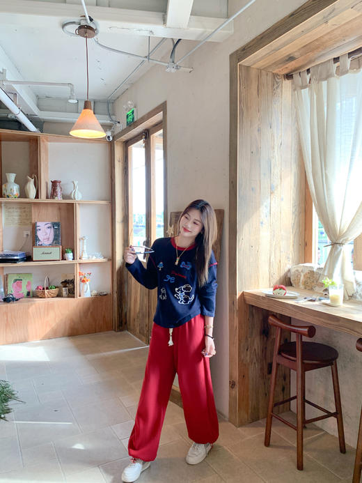 <曾小咸推荐>2.24现货秒杀 ！微信超特价！卡通印花加绒长袖t恤 日常169.99 立减100 秒杀69.99！！ 商品图13