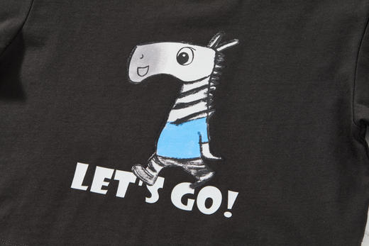 Cucutas幼童长袖T恤CY26SPW508米白/深灰（80#-130#） 商品图4