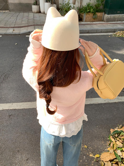 <曾小咸推荐>2.24现货秒杀 ！微信超特价！韩系短款针织开衫 日常189.99 立减110 秒杀79.99！！ 商品图5