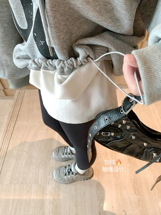 <曾小咸推荐>2.24现货秒杀 ！微信超特价！韩系字母连帽加绒卫衣 日常219.99 立减130 秒杀89.99！！ 商品图10