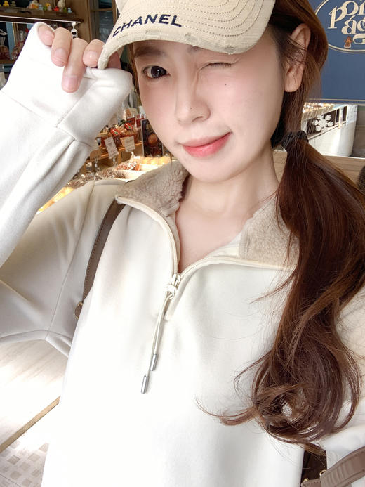 <曾小咸推荐>2.24现货秒杀 ！微信超特价！毛领半拉链立领卫衣 日常189.99 立减110 秒杀79.99！！休闲裤 秒杀79.99！！ 商品图10