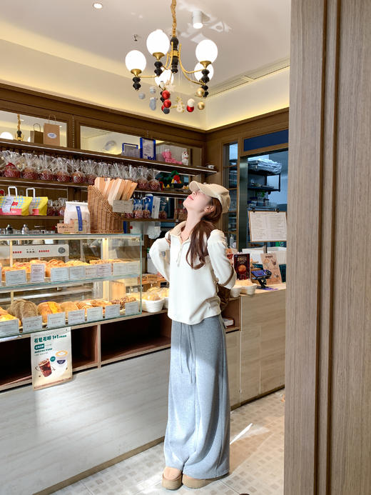 <曾小咸推荐>2.24现货秒杀 ！微信超特价！毛领半拉链立领卫衣 日常189.99 立减110 秒杀79.99！！休闲裤 秒杀79.99！！ 商品图11