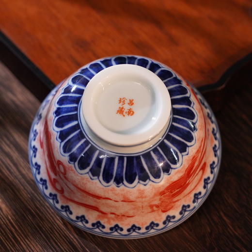 景德镇昌南珍藏敦煌飞天系列元融壶 盖碗 压手杯 一瓷承千年一盏藏飞天 商品图6